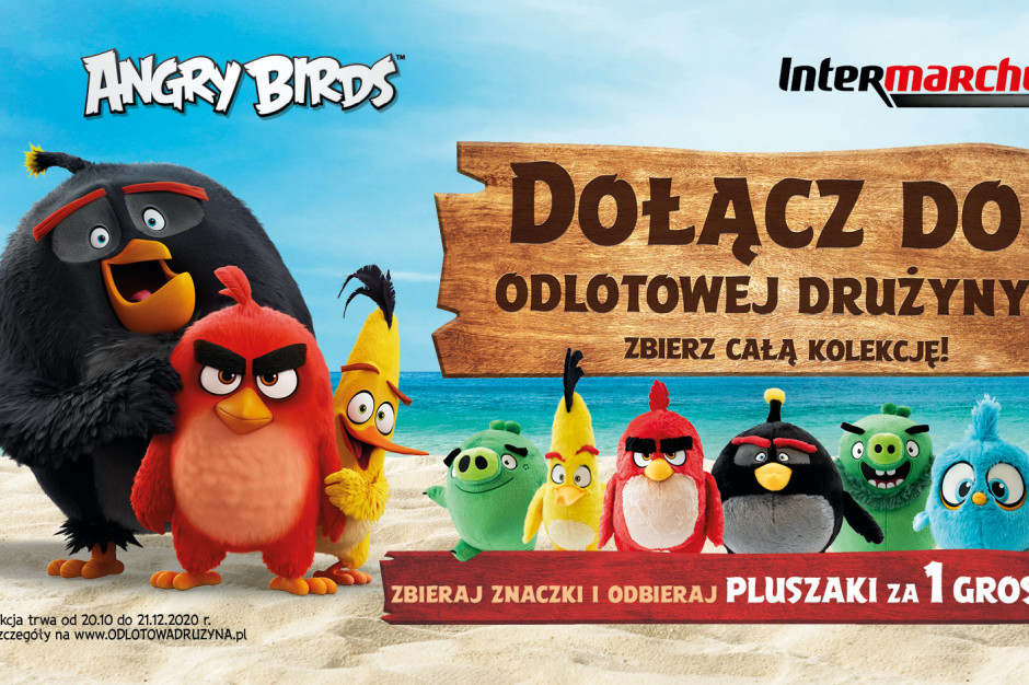 Angry Birds w Intermarche, mat.pras. Intermarché rusza z nową akcją lojalnościową
