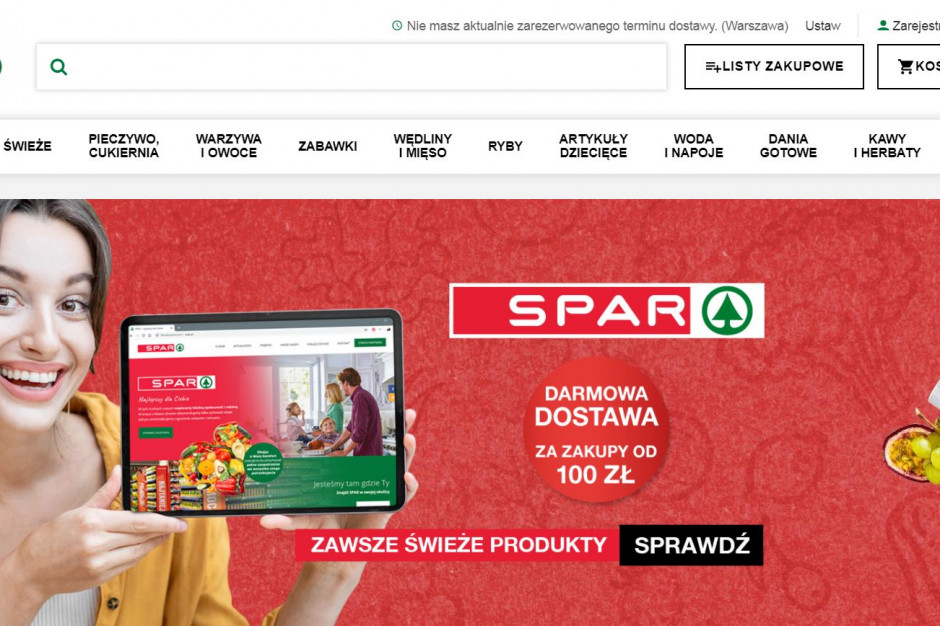 e-Spar, fot. mat. prasowe E-Spar skraca czas dostawy zakupów