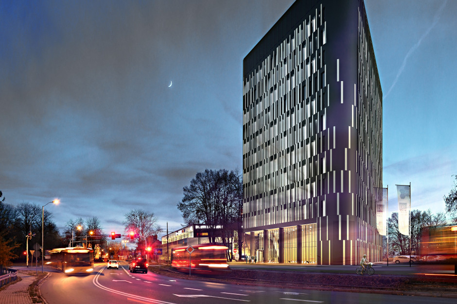 DL Tower, fot. mat. prasowe Katowicki DL Tower pnie się w górę. Będą biura, również elastyczne
