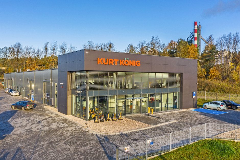 Dekpol wybudował nową siedzibę Kurt König w Polsce Nowa siedziba Kurt König w Polsce już gotowa