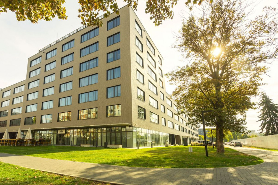 Promenady Business Park, biurowiec ZITA, mat. pras. Eksperci branży FinTech na dłużej we wrocławskim kompleksie
