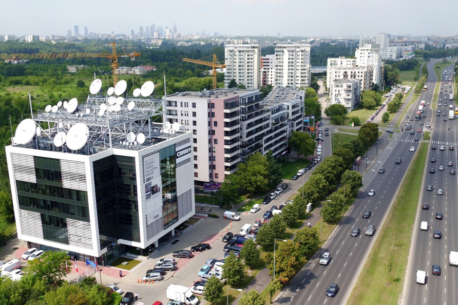 W biurowcu od maja 2008 roku znajduje się główna siedziba firmy oraz centrum produkcyjno-nadawcze Canal+ Polska. fot. mat.pras.