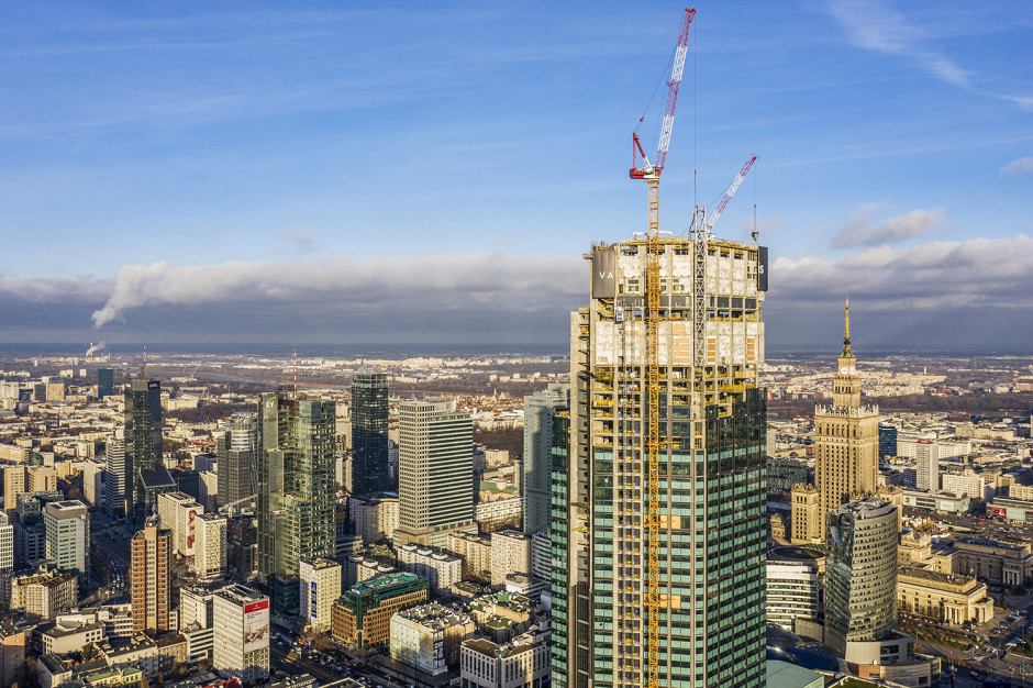 Fot. Mat. prasowe Varso Tower polskim rekordzistą