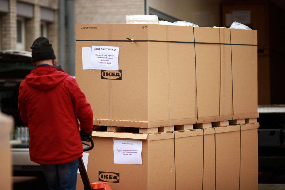 Fot. mat. prasowe IKEA kontynuuje wsparcie dla ratowników medycznych
