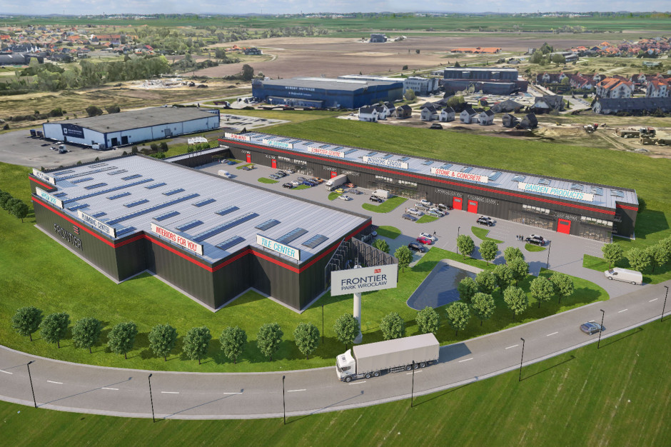 Frontier Park Wrocław, fot. mat. prasowe Frontier Estates debiutuje w Polsce. W planach sieć parków magazynowych