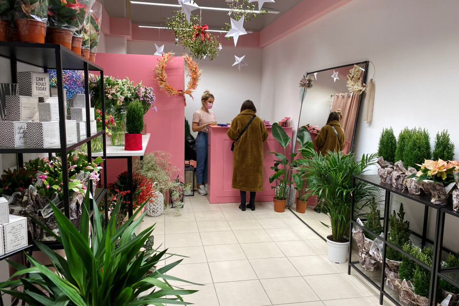 Fot. mat. prasowe Galeria Warmińska wzbogaciła ofertę o pierwszą kwiaciarnię