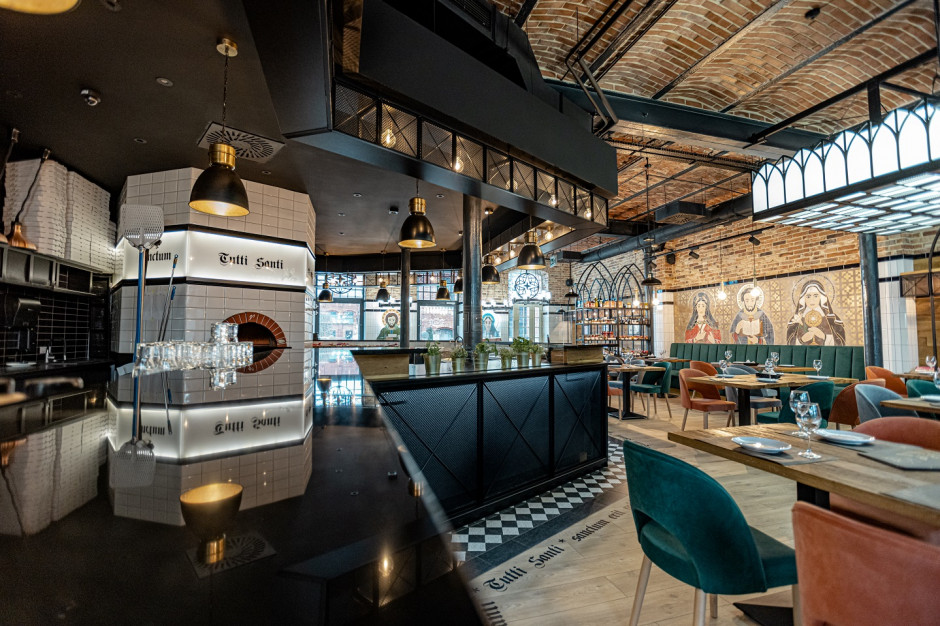 Tutti Santi, fot. mat. prasowe W Łodzi powstała restauracja Tutti Santi z wystrojem LSD.Studio