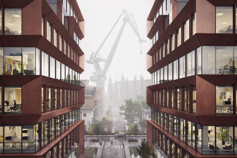 Palio Office Park, fot. mat. prasowe Cavatina z najemcą i finansowaniem dla Palio Office Park w Gdańsku