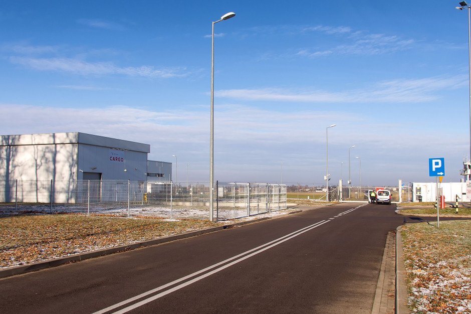 Fot. mat.prasowe Lubelskie lotnisko otwiera się na cargo. W planach nowoczesny terminal