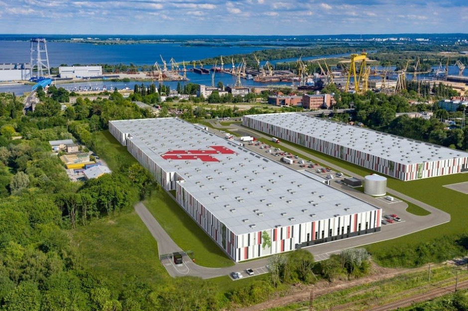 Tak będzie wyglądał 7R Park Szczecin, fot. mat. prasowe 7R rusza z budową kompleksu magazynowego w Szczecinie