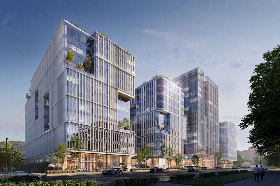 Nuvo Business Park, projekt APA Wojciechowski Architekci Nuvo Business Park: kijowski mixed-use spod kreski polskich architektów