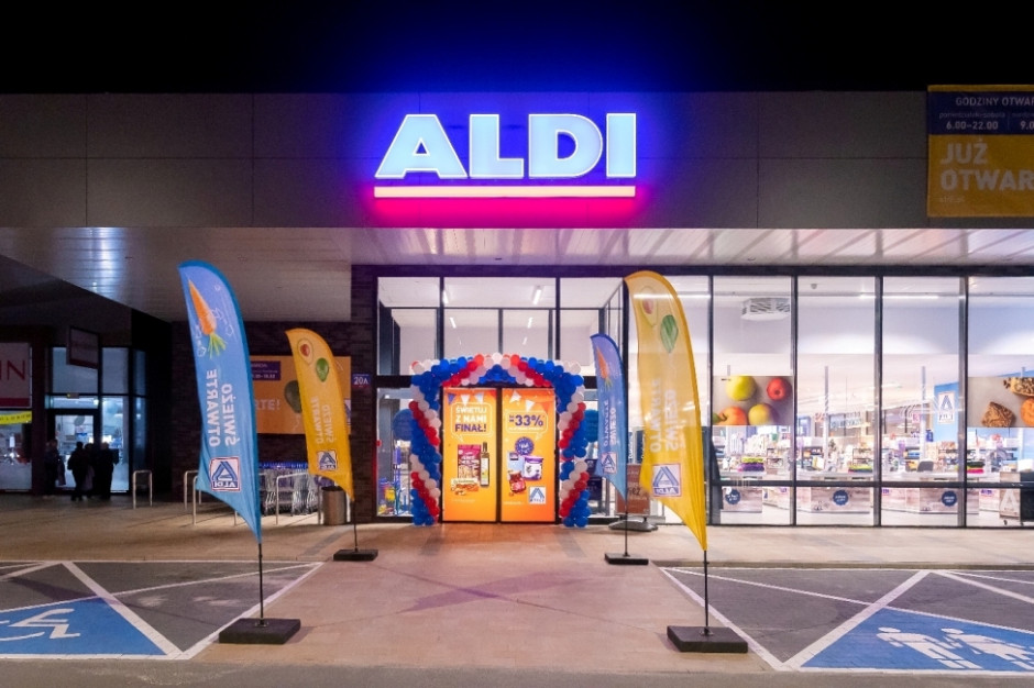 Aldi Aldi podkręca tempo otwarć i ekoinwestycji