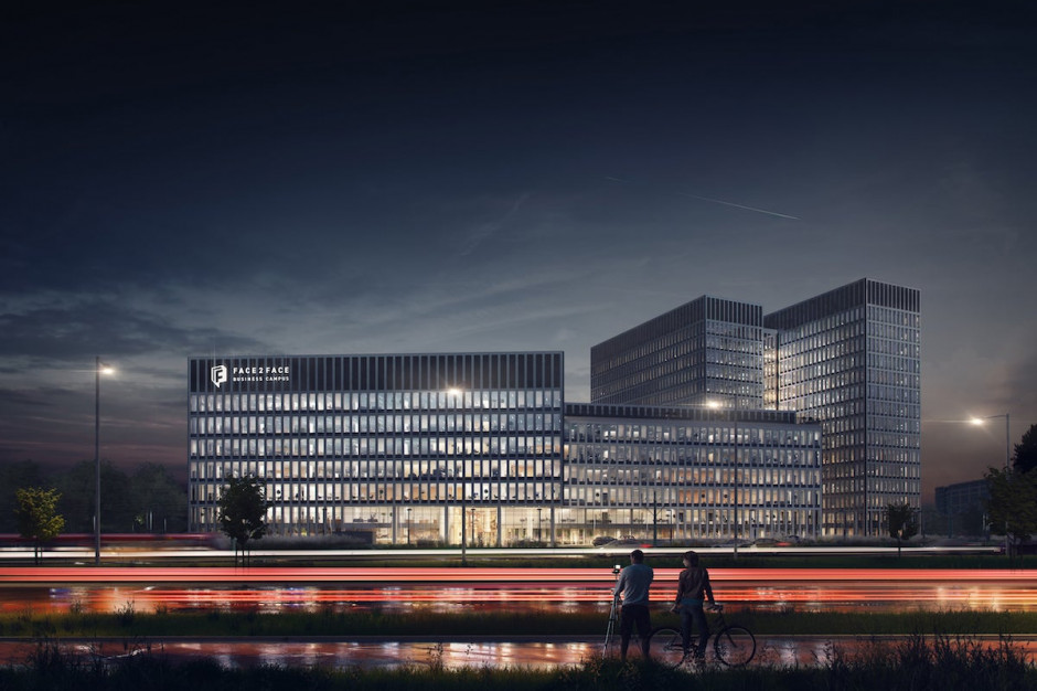 Face2Face Business Campus, mat.pras. Drugi etap Face2Face pod skrzydłami zarządców