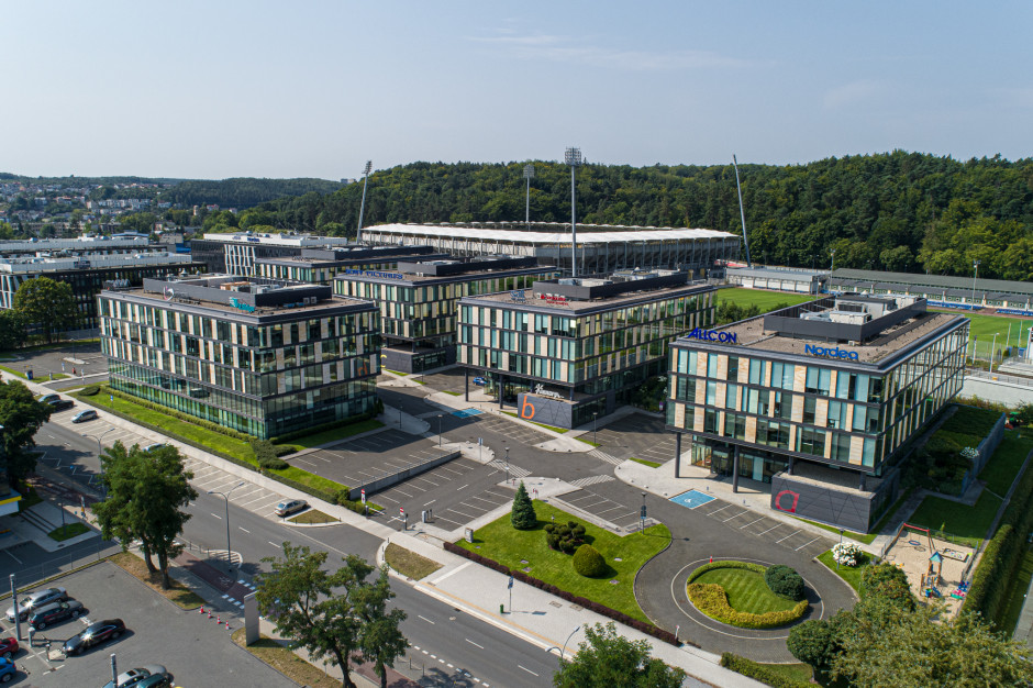 Łużycka Office Park w Gdyni, fot. mat. prasowe AXN dobrze się czuje w gdyńskim kompleksie Łużycka Office Park