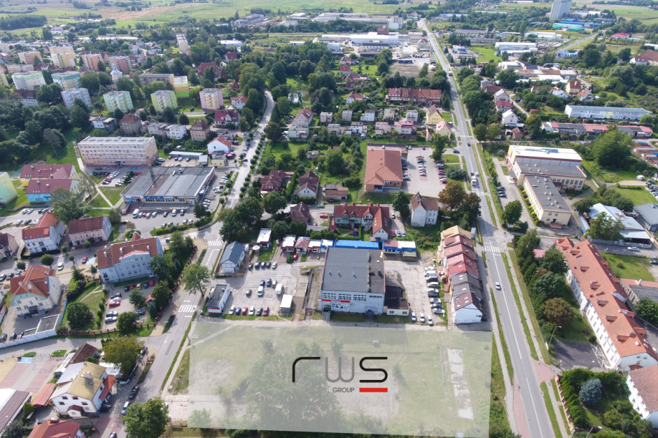 Dobre Miasto z nowym parkiem handlowym, fot. RWS Nowe Miasto z parkiem handlowym od Grupy RWS