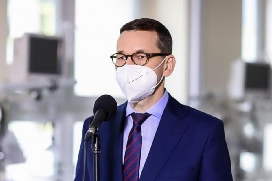 Premier Mateusz Morawiecki. fot. mat. prasowe