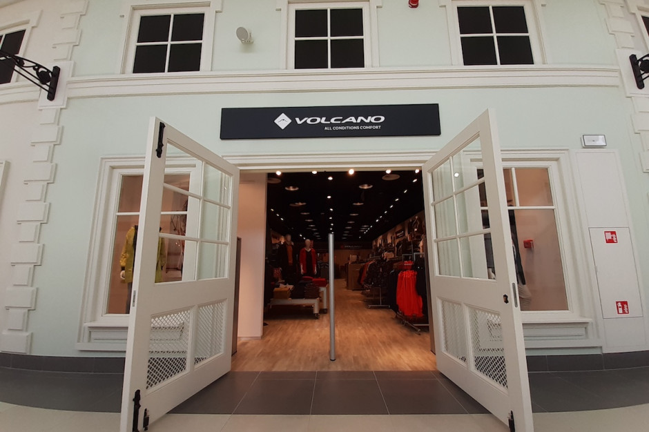 Polska marka Volcano z salonem w Designer Outlet Warszawa, mat.pras. Rośnie grono najemców Designer Outlet Warszawa