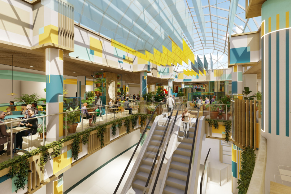 Tak będzie wyglądać Atrium Reduta po zakończeniu procesu modernizacji, mat. Atrium Reduta