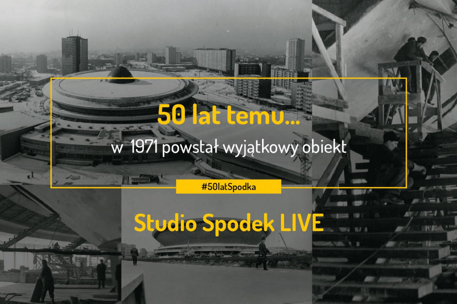 50 lat Spodka w Katowicach. Jak będzie obchodzone? fot. mat. prasowe Katowicki Spodek kończy 50 lat. Debaty i koncerty to tylko część z przewidzianych imprez