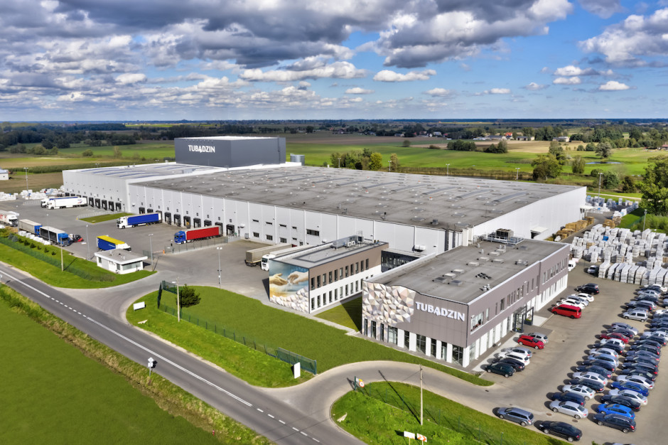 Centrum logistyczne Grupy Tubądzin Większe, nowoczesne i pełne dobrego designu. Oto centrum logistyczne Grupy Tubądzin po rozbudowie