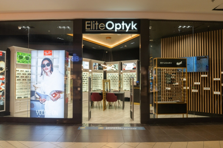 EliteOptyk z 4. lokalem w regionie. Wszedł do lokalu w białostockim Alfa Centrum, fot. mat. prasowe EliteOptyk z czwartym lokalem. Tym razem w Alfa Centrum
