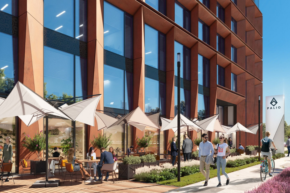 Palio A z certyfikacją BREEAM Excellent, fot. mat. prasowe Pierwszy budynek kompleksu Palio Office Park z certyfikatem BREEAM