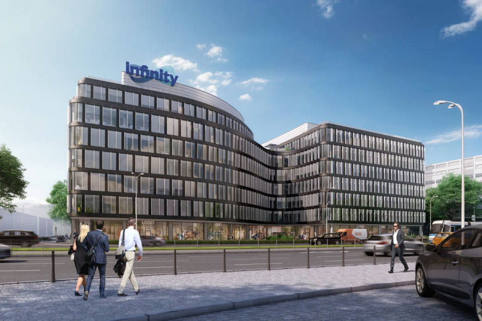Infinity to nowy biurowiec Avestus Real Estate we Wrocławiu, mat.pras. Avestus Real Estate zrobił ważny krok w realizacji wrocławskiego biurowca Infinity