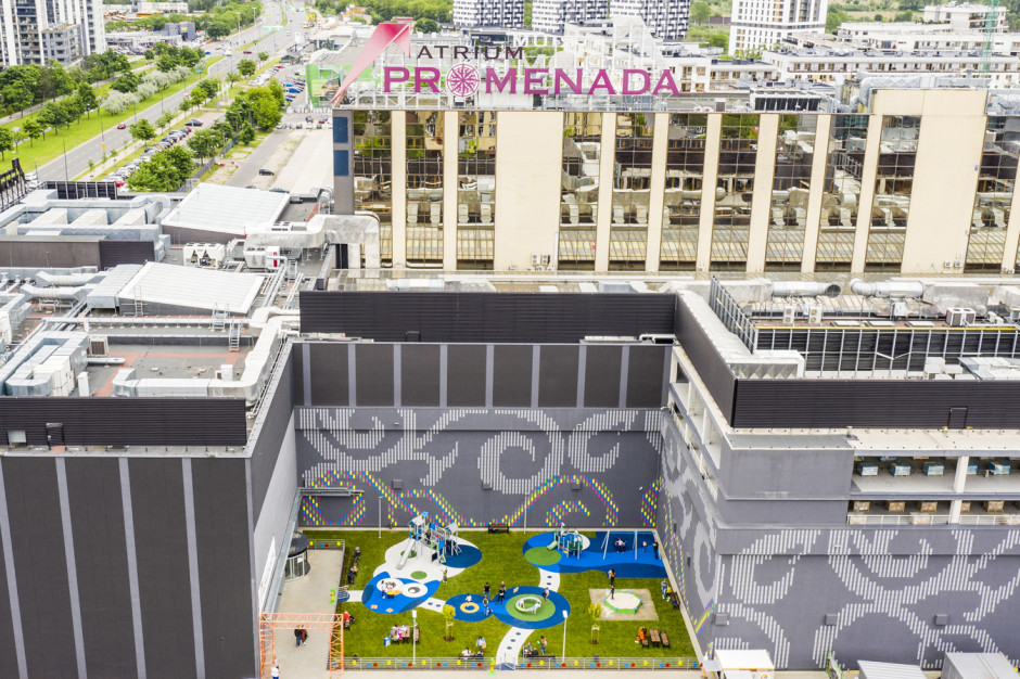 Atrium Promenada z nowym placem zabaw, mat.pras. Atrium Promenada zyskało nową atrakcję