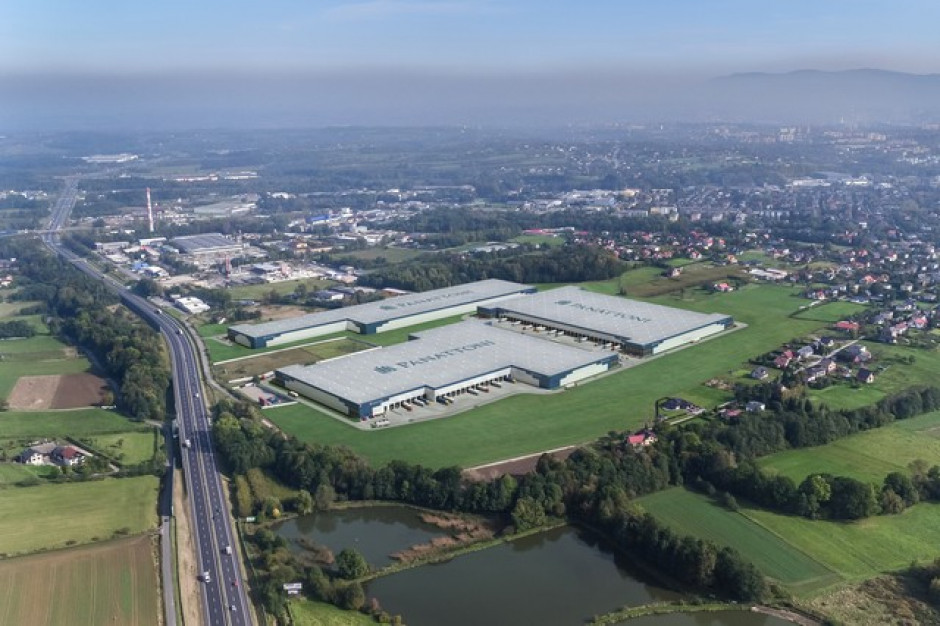 Deweloper rozpoczął budowę kolejnego parku w regionie - Panattoni Park Bielsko Biała IV. mat.pras. Panattoni rośnie w stolicy Podbeskidzia