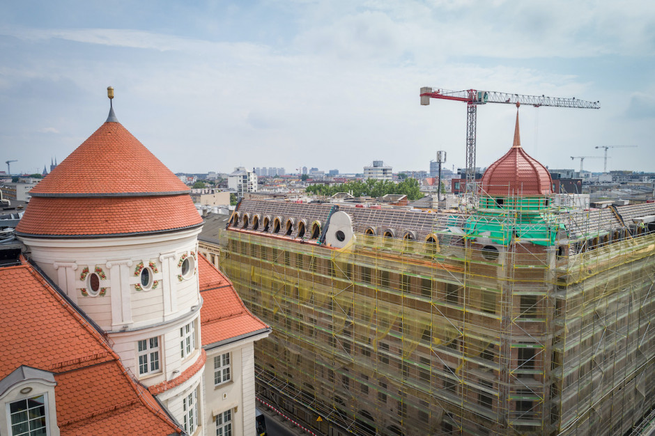 Mövenpick Wrocław powstanie w ramach rozbudowy historycznego Hotelu Grand, położonego przy ul. Piłsudskiego. fot. Rafin