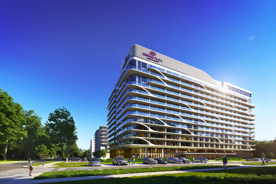 Tak będzie prezentować się hotel Baltic Wave w Kołobrzegu, mat.pras. Projekt hotelowy Baltic Wave w Kołobrzegu w portfelu FB Antczak