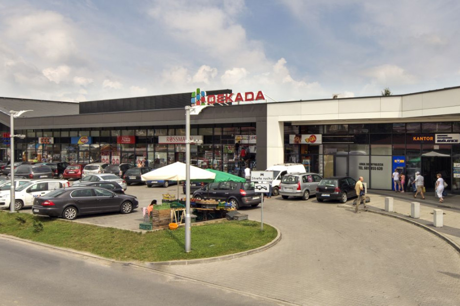Centrum Handlowe Dekada w Myślenicach 15 lipca obchodzi 10 lat funkcjonowania na regionalnym rynku. Fot. Mat. prasowe. Centra handlowe przy dworcach gwarantują wysokie obroty