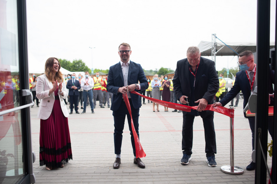 Tymczasowe centrum dystrybucyjne TJX Europe w Nowym Kisielinie oficjalnie otwarte , fot. mat. prasowe TJX Europe wprowadza się na chwilę do centrum dystrybucyjnego Panattoni w Nowym Kisielinie