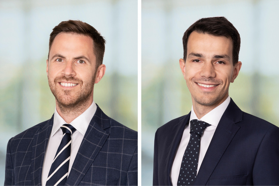 Adam Włochyński i Marcin Sabowicz, fot. mat. prasowe Savills wzmacnia dział biurowy i magazynowy