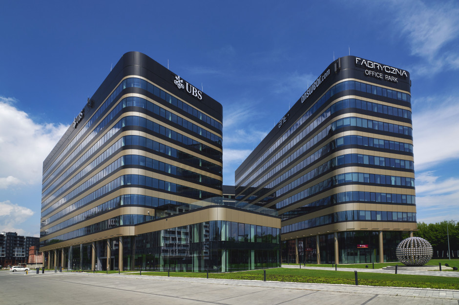 mBank wprowadzi się do biurowców Fabryczna Office Park. Fot. Mat. prasowe. mBank wprowadzi się do kompleksu Fabryczna Office Park w Krakowie