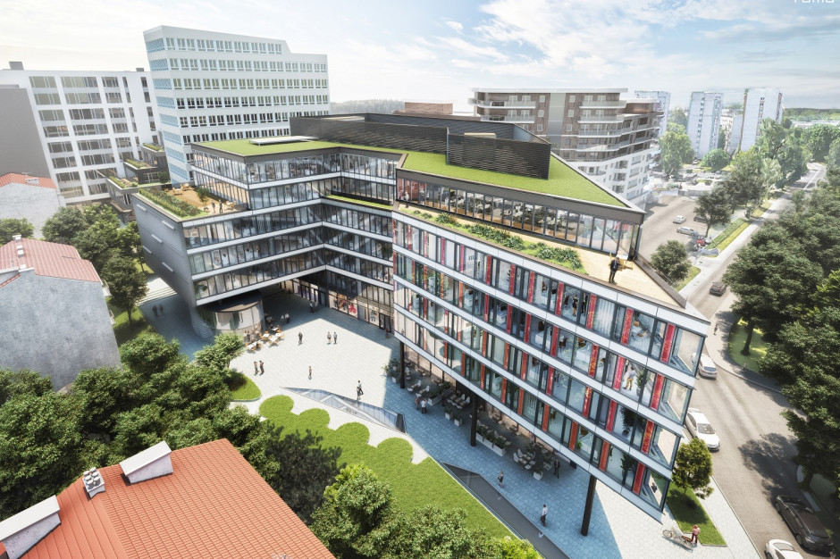 Biurowiec Mogilska 35 Office w Krakowie zaoferuje w sumie ok. 11 tys. mkw. powierzchni CBRE skomercjalizuje budynek Mogilska 35 Office