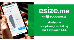 Eobuwie.pl wprowadza aplikację esize.me na rynki zagraniczne