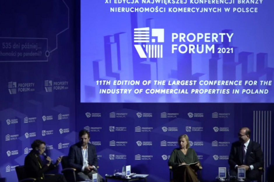 Debata "Jak e-commerce zmienia handel" odbyła się na Property Forum 2021, fot. PTWP/dlahandlu.pl Property Forum: E-commerce i handel stacjonarny będą się uzupełniać