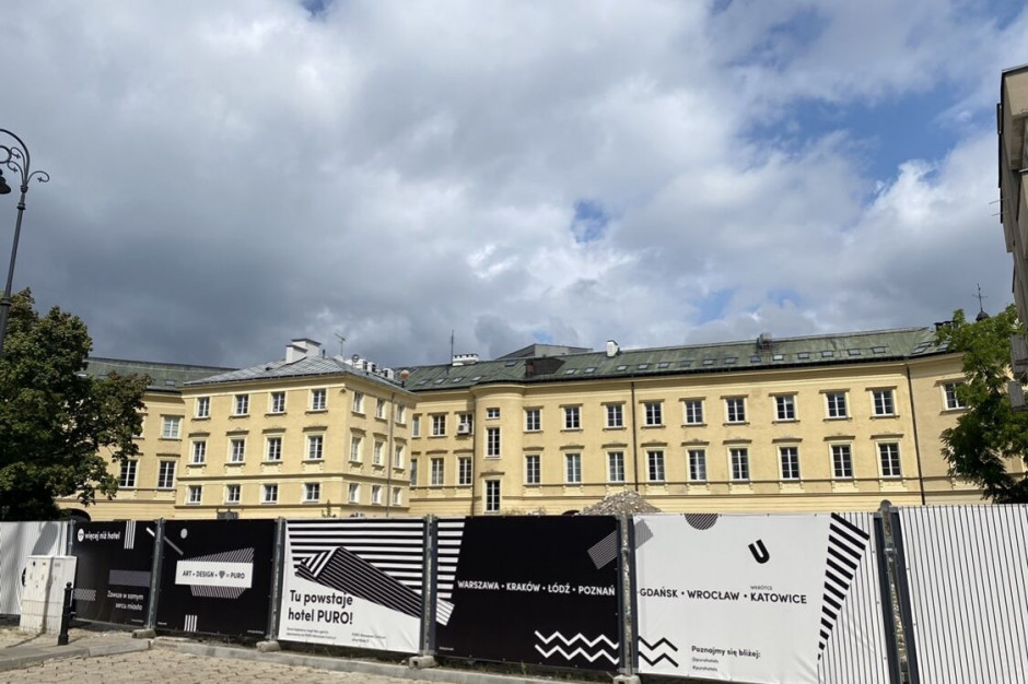 Najnowszy hotel sieci Puro powstanie przy ul. Canaletta 4 na warszawskim Śródmieściu. fot. LinkedIn (Rune Askevold)