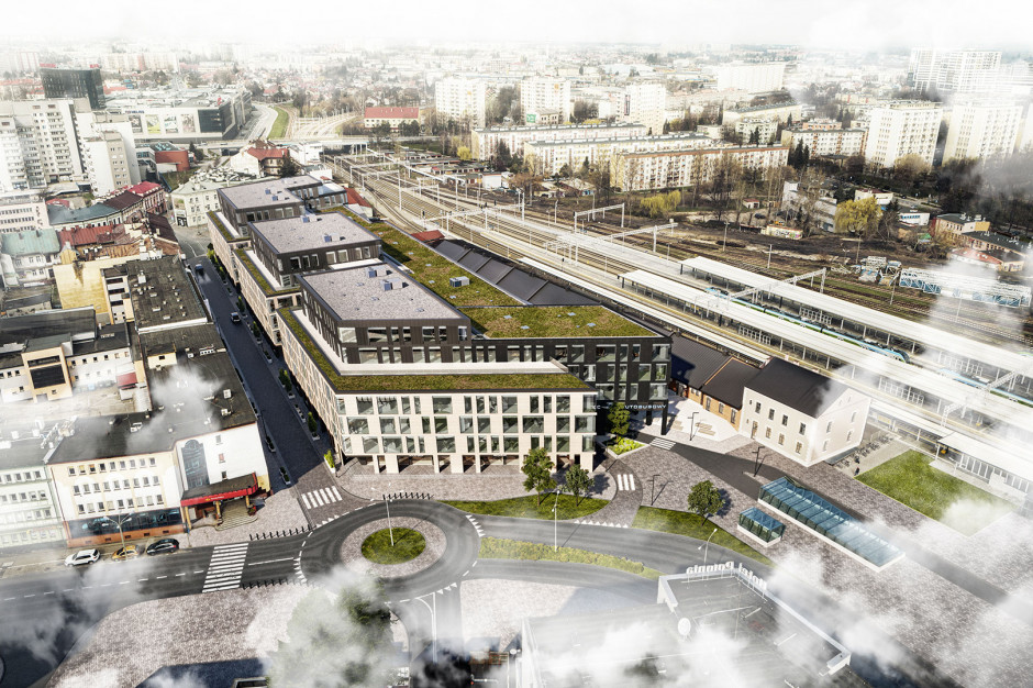 Wielofunkcyjna inwestycja, której koszt szacowany jest na 200-250 mln zł ma powstać w Rzeszowie. fot. MWM Architekci W Rzeszowie powstać ma mixed-use za ponad 200 mln zł