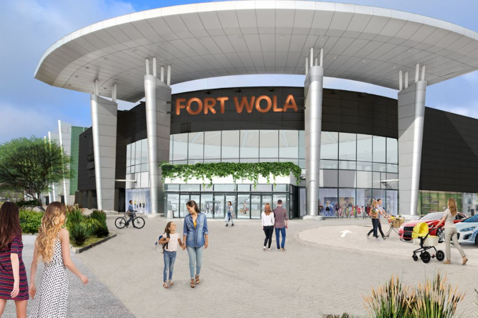 Prace nad komercjalizacją Nowego Fortu Wola wyraźnie przyspieszyły w ostatnich tygodniach. Fot. Mayland. Zdrofit kolejnym najemcą Nowego Fortu Wola