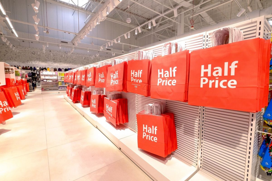 HalfPrice w Gemini Park Tarnów to pierwszy sklep marki off price stworzonej przez Grupę CCC w tej części Małopolski, mat.pras.