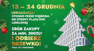Plac Unii rozdaje choinki