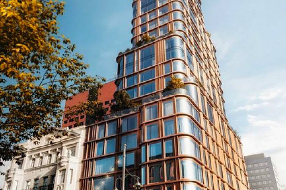 Golden Tower w Łodzi, wiz. Design Lab Group
