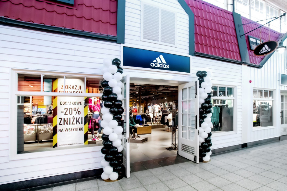 Adidas podwaja powierzchnię zajmowaną w Designer Outlet Gdańsk