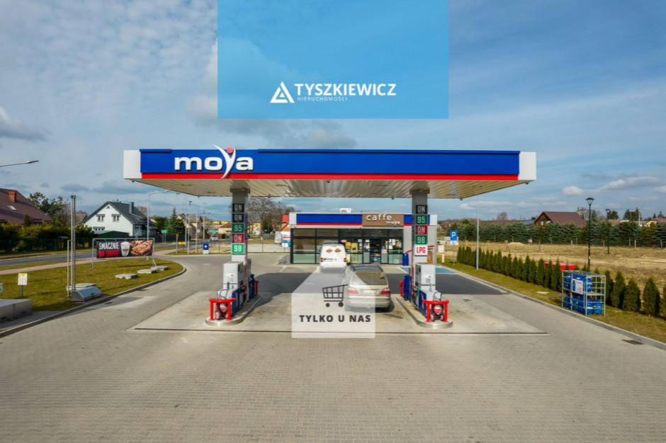 Fot. mat. inwestora Pomorskie: Na sprzedaż stacja benzynowa MOYA przy głównej drodze