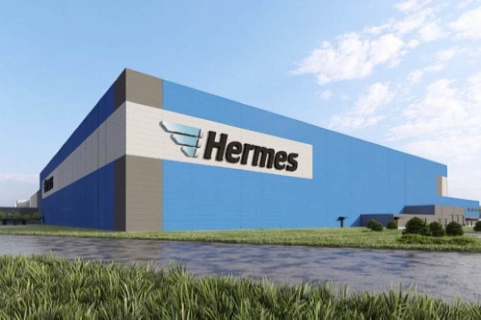 Kamień węgielny pod inwestycję Hermes Fulfilment zostanie wmurowany 26 kwietnia. Fot. Hermes.