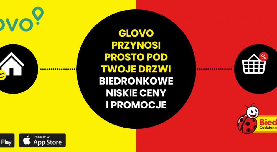 Sklep Biedronki w aplikacji Glovo w kolejnych 14 miastach
