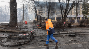 Rosjanie ostrzelali centrum handlowe w Zaporożu.  Jedna osoba zginęła