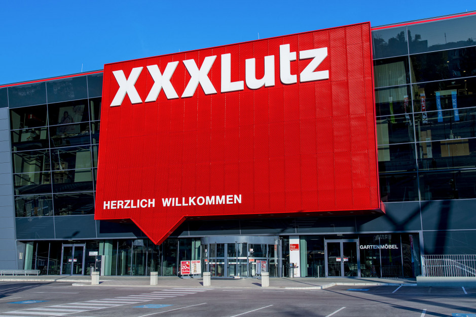 Grupa XXXLutz prowadzi ponad 370 sklepów meblowych w 13 krajach Europy. Fot. materiały prasowe